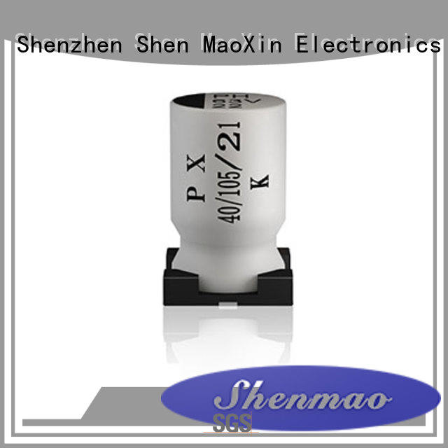 Shenmao high quality smd electrolytic capacitor supplier for temperature compensation
