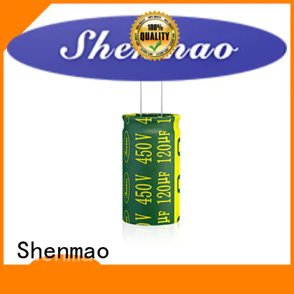 Shenmao good to use radial capacitor supplier for DC blocking