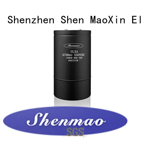 Shenmao stable Screw Terminal Aluminum Electrolytic Capacitor owner for rectification