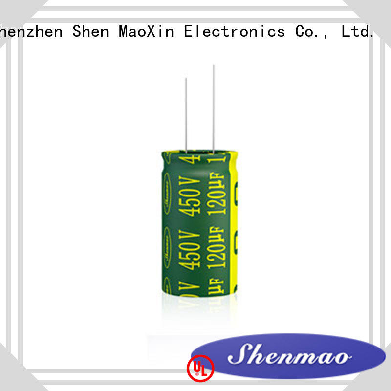 Shenmao 10uf 450v radial electrolytic capacitor marketing for rectification