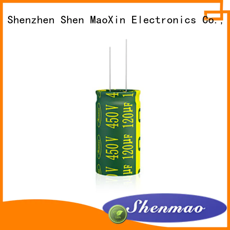 Shenmao 10uf 450v radial electrolytic capacitor vendor for tuning