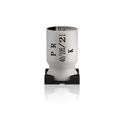 Smd aluminum electrolytic capacitor SMD-PR