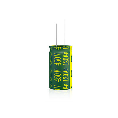 High ripple current electrolytic capacitor polarity LGC Series