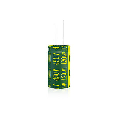 High frequency radial electrolytic capacitor RLF Series