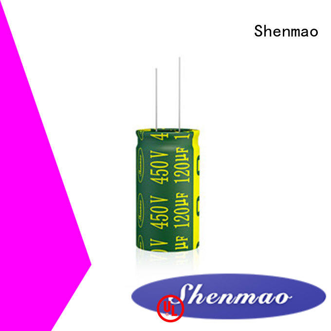 Shenmao radial type capacitor overseas market for filter