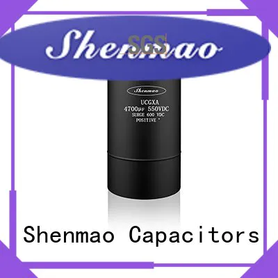 Shenmao high quality aluminum capacitor manufacturers overseas market for energy storage