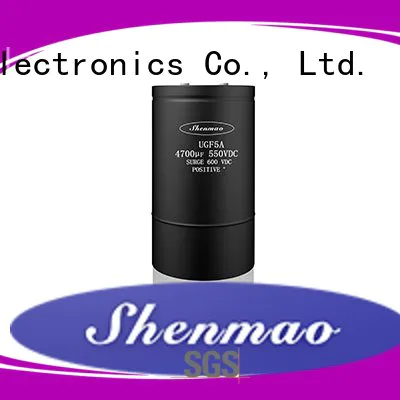 Shenmao high quality 100uf 50v electrolytic capacitor for rectification