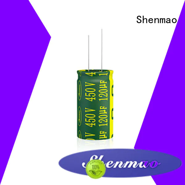 Shenmao high quality 1000uf 25v radial electrolytic capacitor supplier for energy storage