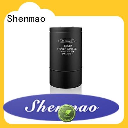 Shenmao screw terminal capacitors owner for DC blocking