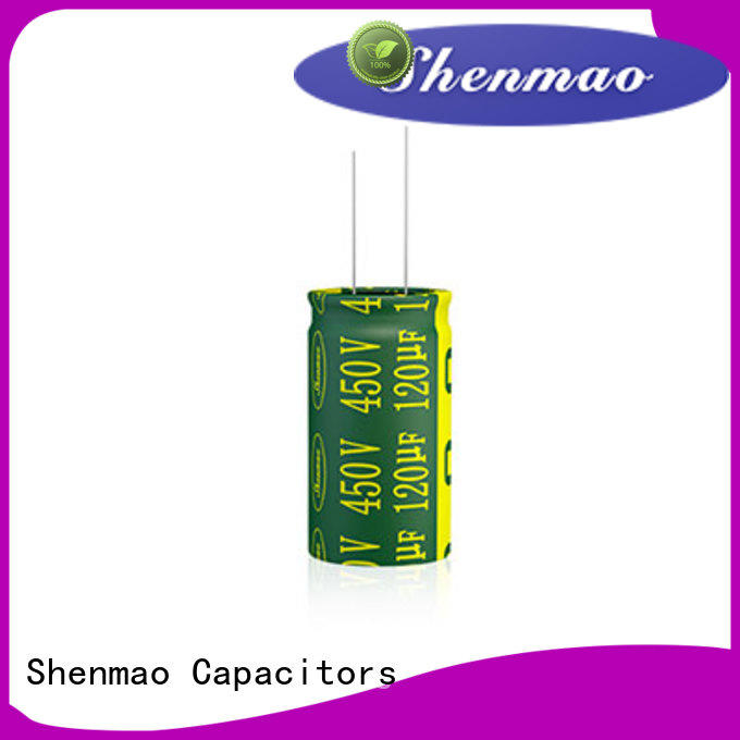 Shenmao durable best electrolytic capacitor manufacturers overseas market for DC blocking