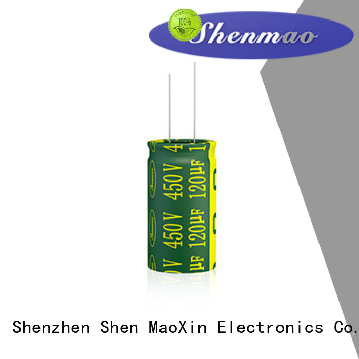 Shenmao quality-reliable 1000uf 450v radial electrolytic capacitors bulk production for timing