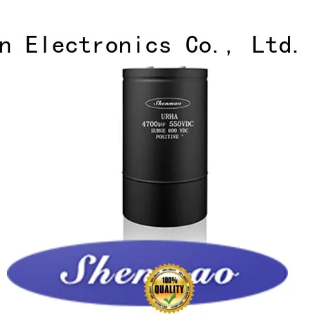 Shenmao high quality large electrolytic capacitor marketing for temperature compensation