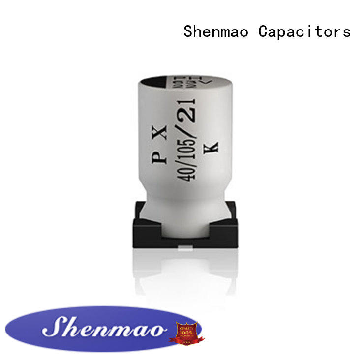 Shenmao smd aluminum electrolytic capacitor marketing for rectification