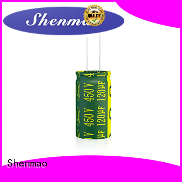 Shenmao radial capacitors overseas market for tuning