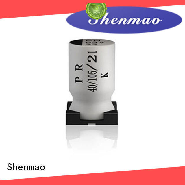 Shenmao 100uf smd capacitor overseas market for rectification