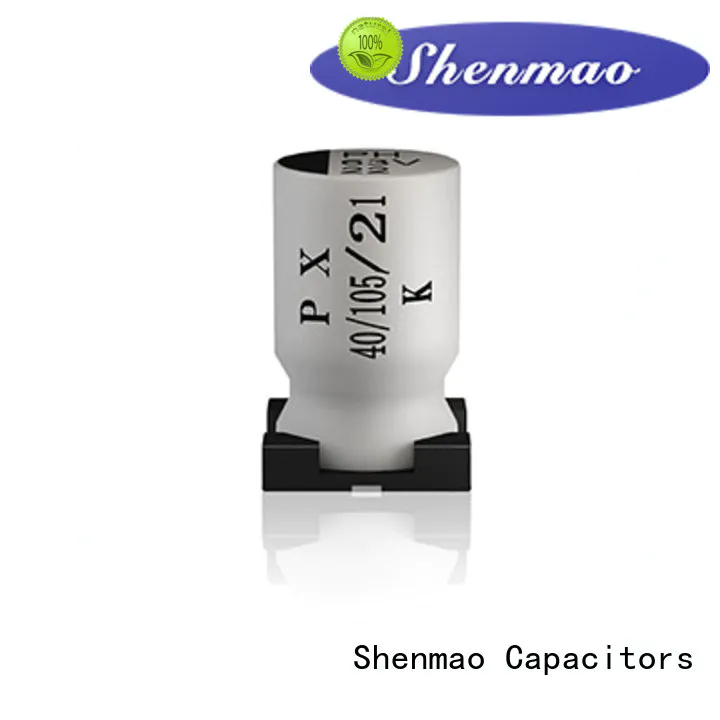 Shenmao 22uf smd capacitor vendor for coupling