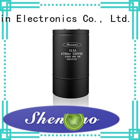 Shenmao stable screw terminal capacitor vendor for filter