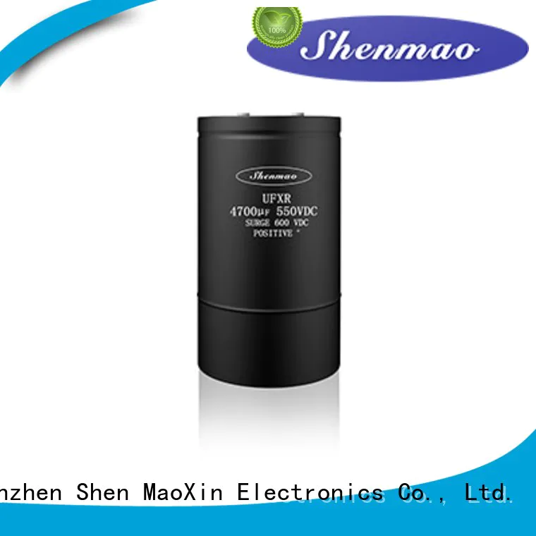 Shenmao screw terminal capacitor bulk production for energy storage