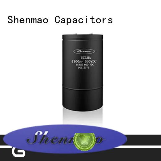 Shenmao Screw Terminal Aluminum Electrolytic Capacitor supplier for tuning