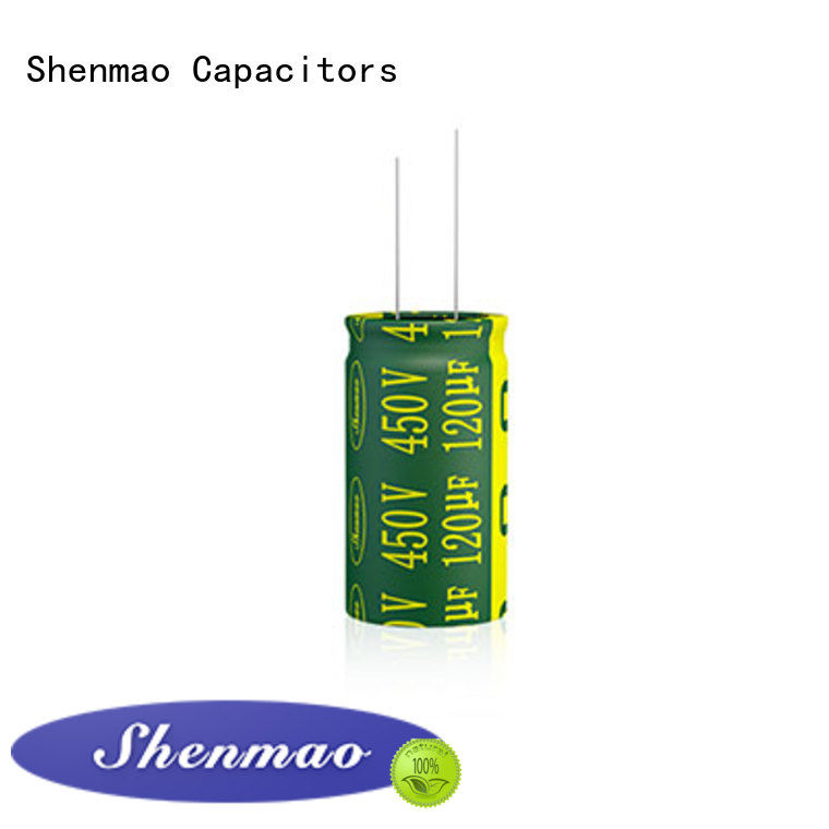 Shenmao 1000uf 450v radial electrolytic capacitors vendor for temperature compensation
