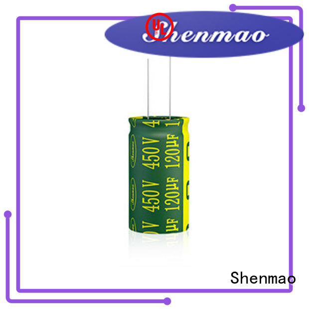 Shenmao easy to use best electrolytic capacitor manufacturers owner for filter