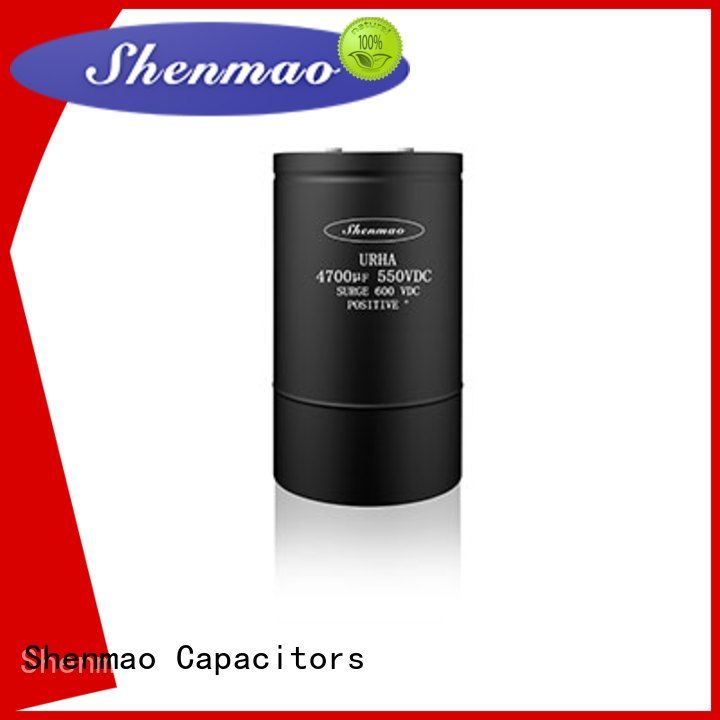 Shenmao screw terminal capacitors bulk production for rectification
