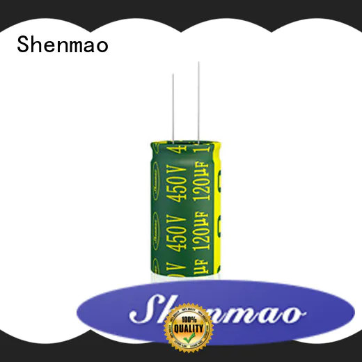 Shenmao radial electrolytic capacitor supplier for temperature compensation
