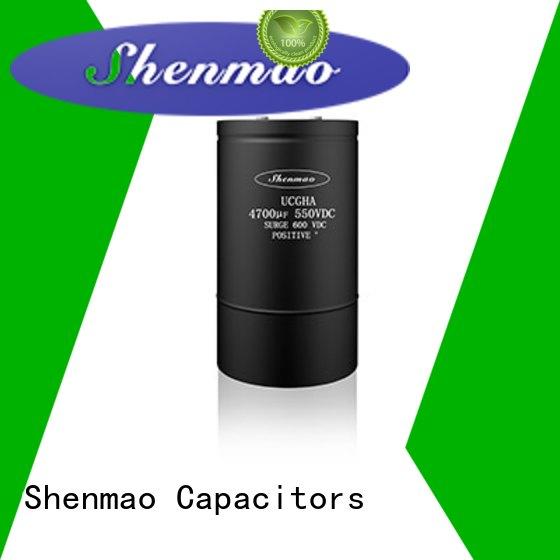 Shenmao good to use screw terminal capacitor supplier for energy storage