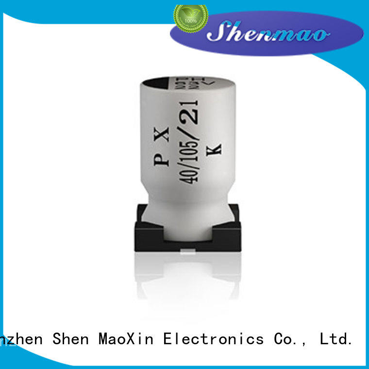 Shenmao competitive price 100uf smd capacitor overseas market for rectification