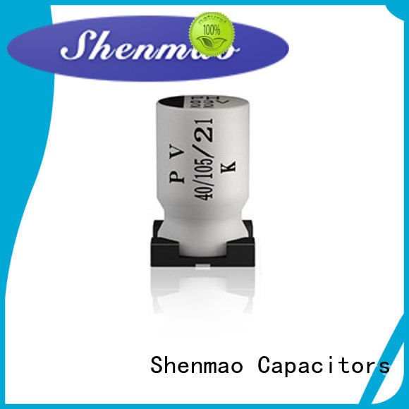 Shenmao 100uf smd capacitor overseas market for tuning