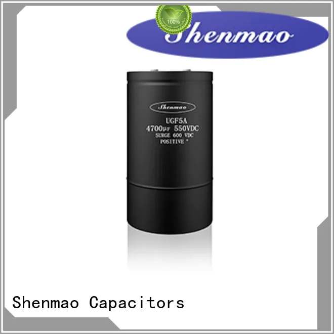 Shenmao screw type capacitor marketing for rectification