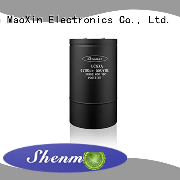 Shenmao good to use 600v electrolytic capacitors bulk production for tuning