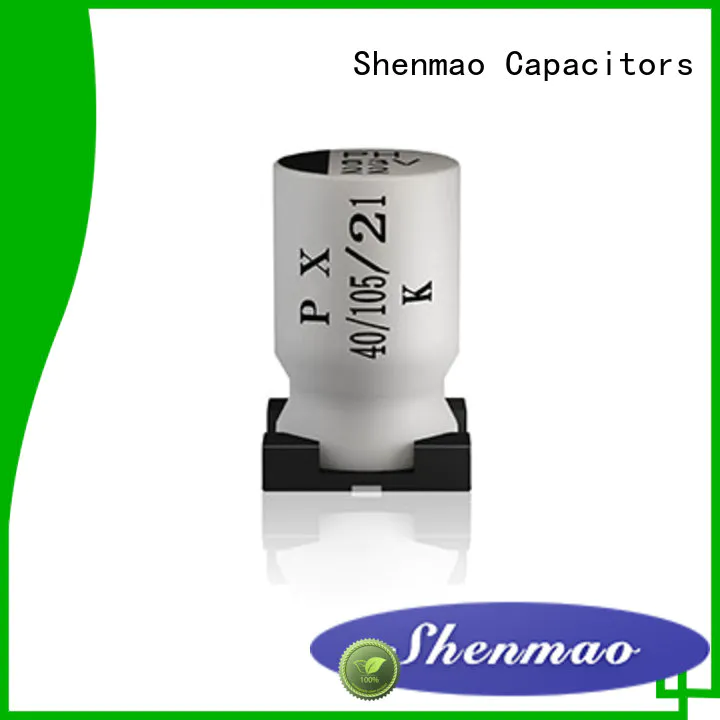 Shenmao energy-saving 47uf smd capacitor overseas market for energy storage