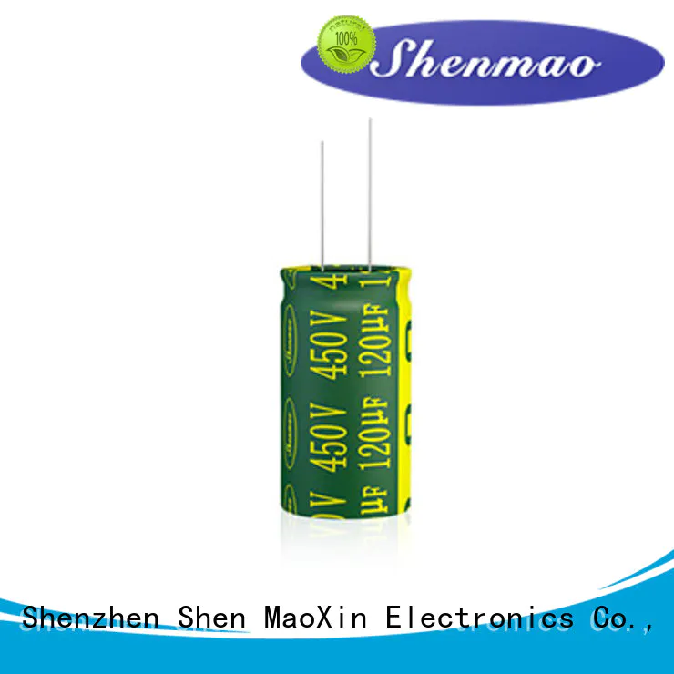 Shenmao radial lead capacitor bulk production for tuning