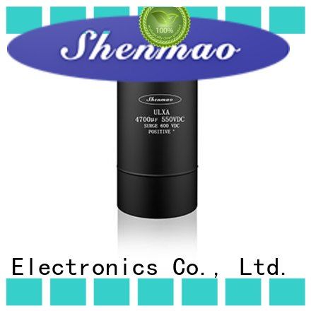 Shenmao screw terminal capacitors marketing for tuning