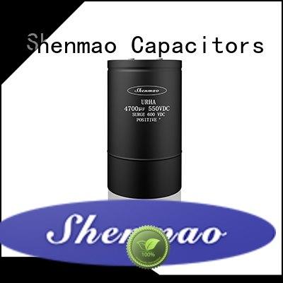 Shenmao screw terminal electrolytic capacitor owner for filter