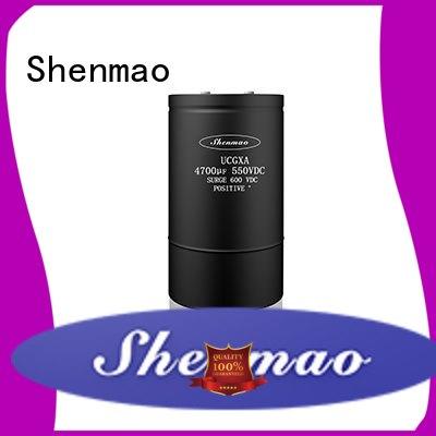 Shenmao low esr aluminum electrolytic capacitors oem service for timing