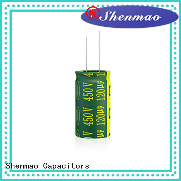 Shenmao 1000uf 450v radial electrolytic capacitors marketing for temperature compensation