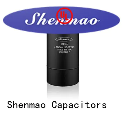 Shenmao screw terminal electrolytic capacitor oem service for coupling