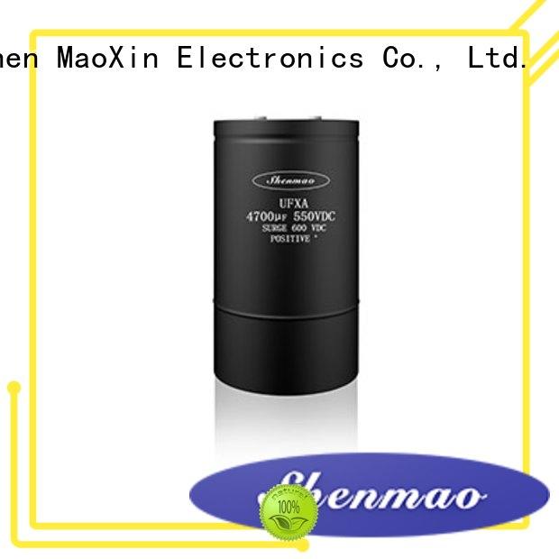 Shenmao advanced technology Screw Terminal Aluminum Electrolytic Capacitor supplier for temperature compensation