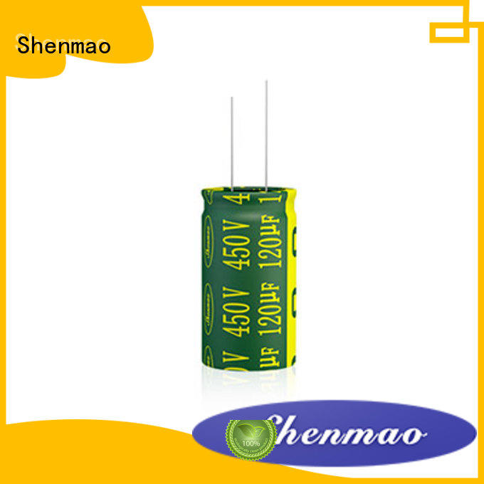 Shenmao radial type capacitor bulk production for coupling