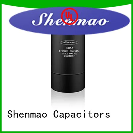 Shenmao stable screw terminal capacitors oem service for tuning