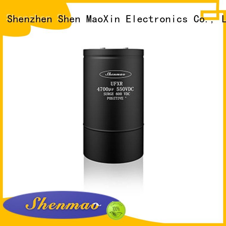 Shenmao screw terminal capacitor owner for DC blocking