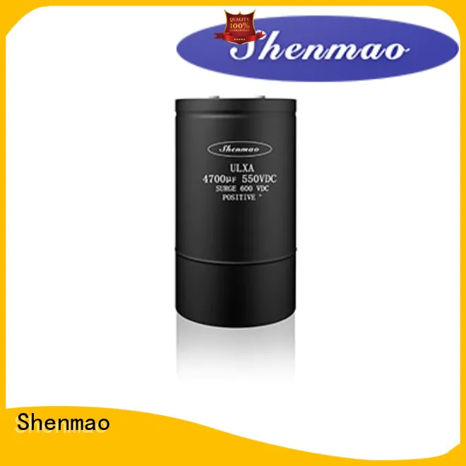 Shenmao 600v electrolytic capacitors supplier for temperature compensation