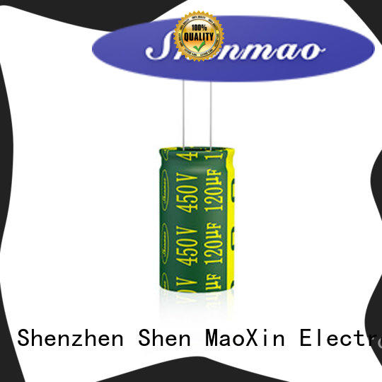 Shenmao high quality best electrolytic capacitor manufacturers supplier for DC blocking
