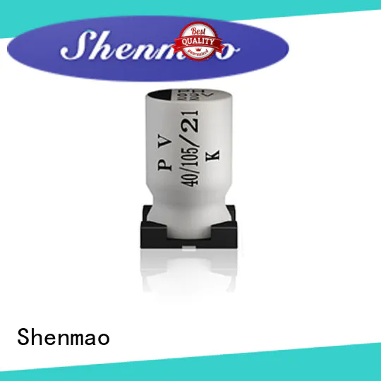 Shenmao smd electrolytic capacitor oem service for tuning