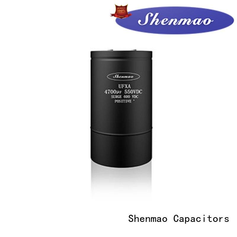 Shenmao Screw Terminal Aluminum Electrolytic Capacitor oem service for temperature compensation