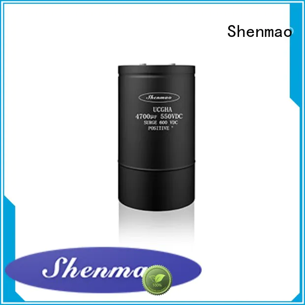 Shenmao energy-saving polymer aluminum electrolytic capacitors for rectification