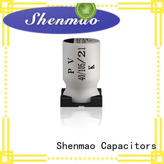 Shenmao 220uf smd capacitor bulk production for energy storage