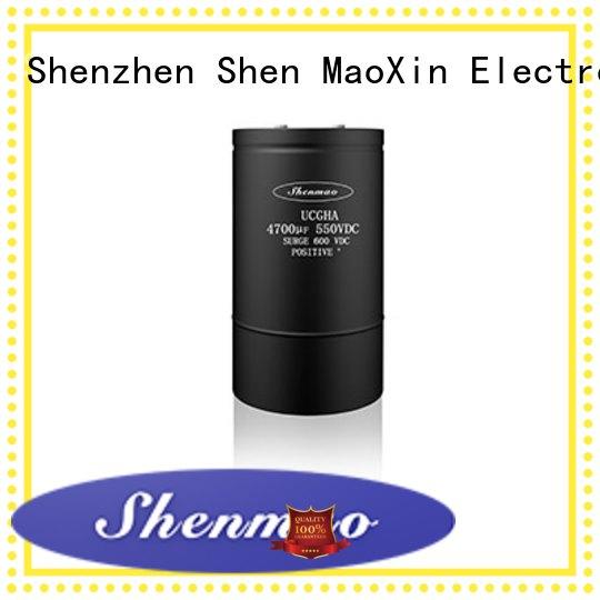 Shenmao low esr aluminum electrolytic capacitors supplier for temperature compensation